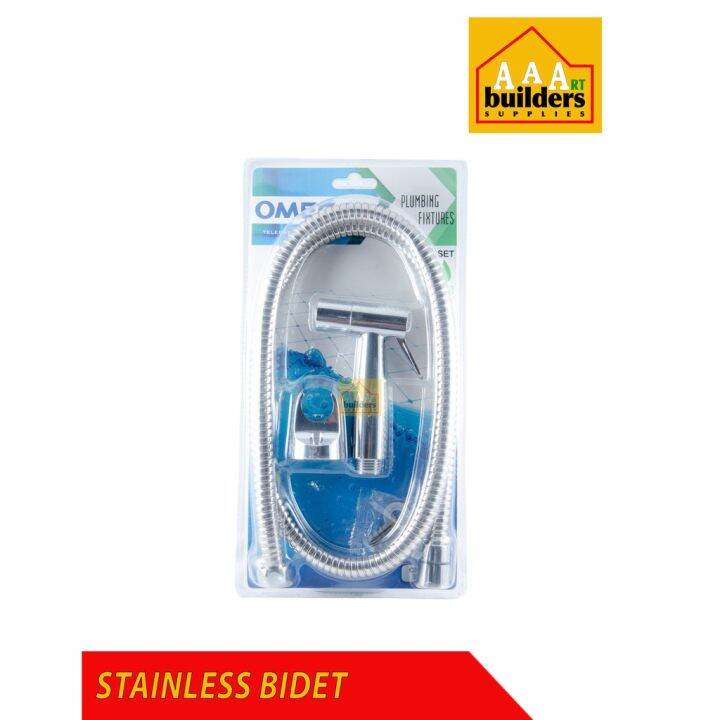 Omega Bidet Set Stainless Hose | Lazada PH