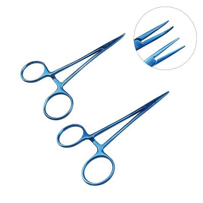 Titanium 122Mm Halstead Hemostatic Mosquito Forcep Tips 20Mm Dental Ophthalmic Instruments
