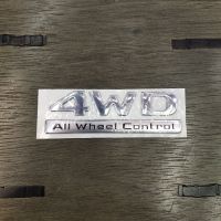 โลโก้ 4WD ALL WHELL CONTROL ขนาด 12×3.8cm