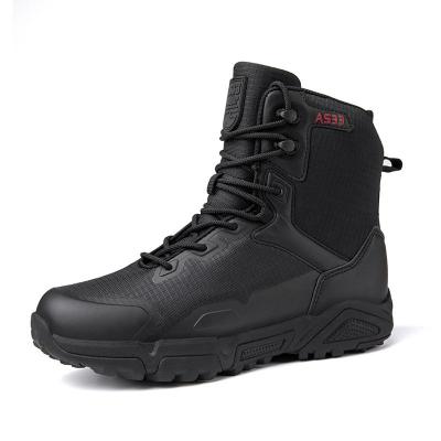 รองเท้าบูททหารยุทธวิธี SWAT คลาสสิกสำหรับผู้ชายและผู้หญิงรองเท้าบูทแบบผูกเชือกดั้งเดิมสำหรับ COMBAT Force สำหรับการใช้งาน