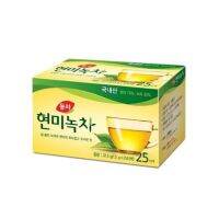 ชาเขียวมัทฉะ ชาเขียวแท้ 100 Dongsuh Brown Rice Green Tea [37.5 g.] :: ชาข้าวกล้องผสมชาเขียวพรีเมี่ยมจากประเทศเกาหลี ชาเขียวลดไขมัน ชาเขียวญี่ปุ่น ชาเขียวแบบชง ชาเขียวลดหุ่น ชาเขียวญี่ปุ่น