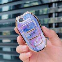 โครงเปลือกนอกเคส Kunci Remote Mobil Tpu สำหรับ3008 C6 Citroen C3-xr 508 408 2008 Picasso Peugeot C4 4008 308 C4l 5008