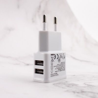 【100%-original】 DC 5V 2A Adapter ที่ชาร์จโทรศัพท์ Travel สำหรับ USB Power Adapter ชาร์จ5V สำหรับโทรศัพท์ EU Plug