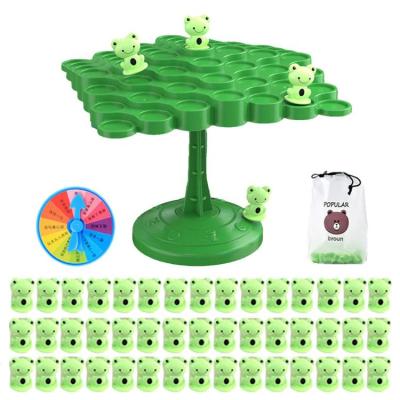 Frog Balance Tree Game Balanced Board Game for Kids Frog Balanced Counting Toys Puzzled Interactive Table Game for Childrens Gift cozy