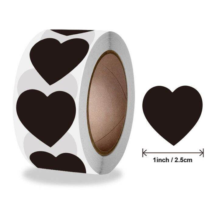 cw-500pcs-roll-round-heart-coding-dots-label-stickers-kids-canning-jars-labels-writable-paper-waterproof