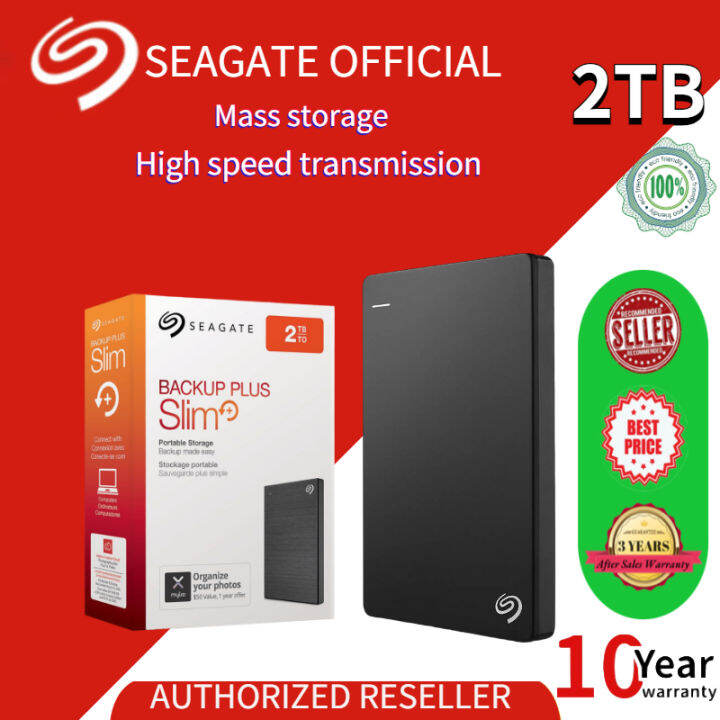 Seagate External Hard Drive USB3.0 2TB 2.5inch HDD PC External Hard