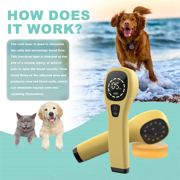 KTS Light Therapy for Dogs and Pets Cold Laser Therapy device Therapy
