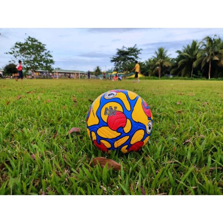 1-set-with-free-pumpt-needle-pin-net-high-quality-professional-match-thermal-bonding-anti-slip-grips-size-5-soccer-football-fustal-ball-bola-sepak-takraw-size-4-5