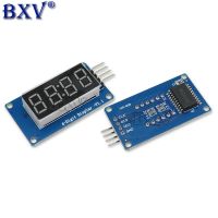 Ibuw TM1637 LED Display Module For Arduino 7 Segment 4 Bits 0.36 Inch Clock RED Anode Digital Tube Four Serial Driver Board Pack WATTY Electronics