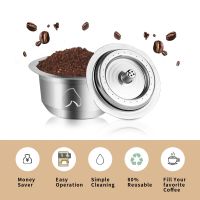 【YF】 Icafilas-Vertuolin Cápsula de café para Nespresso aço inoxidável filtro Pod Rich Crema Espress Pod Delonghi 230ml