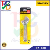 STANLEY 87-430 ประแจเลื่อนชุบขาว 4" 102mm.