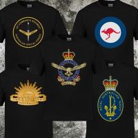 ขายร้อนแฟชั่น Rising Sun กองทัพออสเตรเลีย Australian Air Force เสื้อยืดผู้ชายผ้าฝ้ายแขนสั้น Tees เสื้อ Harajuku