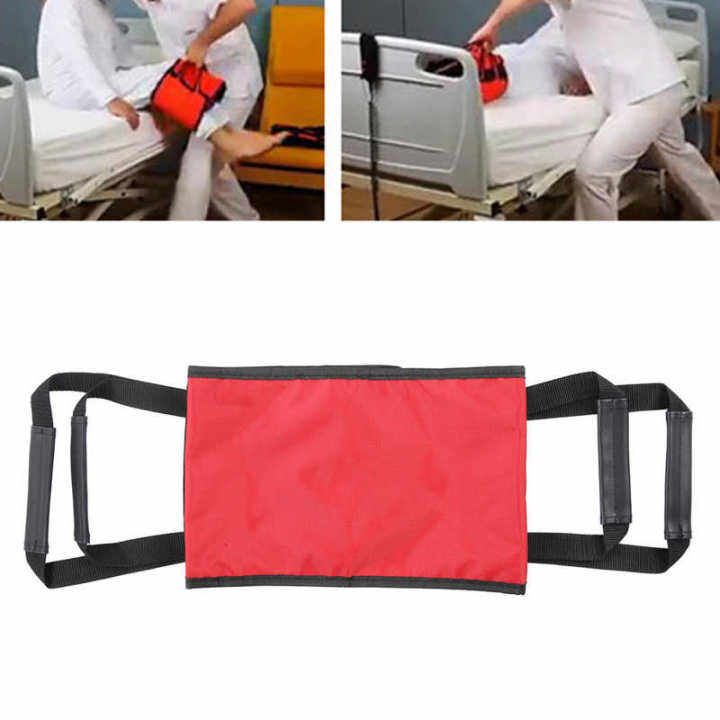 Gait Transfer Belt With Handles Grips Patient Aid Transfer Strap For