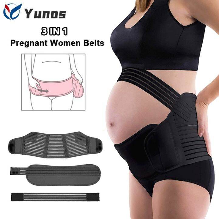 Abdominal Binder 3-in-1 Pregnancy Support Belt XXL Size (Back