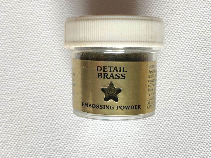 Detail Brass Embossing Powder 1 Ounce Lazada