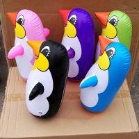 hot【DT】☬▼  36CM Children Inflatable Kids Beach Pinguino Educational Tumbler