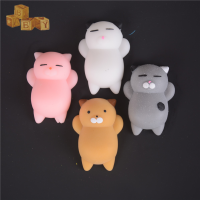 YUANYUAN001 แฟชั่นช้าขึ้น squishy บีบแมวน่ารักการแสดงออกรอยยิ้มหน้านุ่ม relif Toy Gift