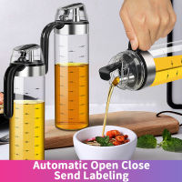 Cooking Seasoning Bottle Dispenser Sauce Bottle Glass Storage Bottles For Spice Glass Oil Spray Vinegar Creative Kitchen Tools