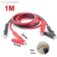 ✧❁ 1M Dual Head Alligator Clips Jumper Wire Clip Crocodile Cable DIY Double-ended Test Electrical Max 20A