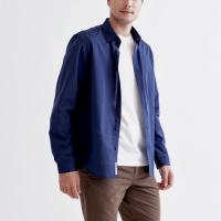 Khaki Bros. - Long Sleeve Shirt - เสื้อเชิ๊ตแขนยาว - KM22S016 - Navy