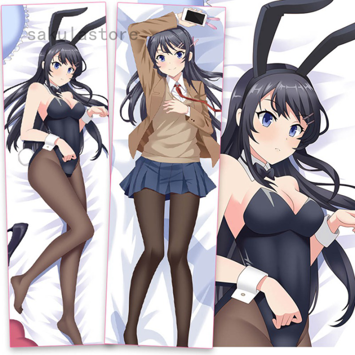 Seishun Buta Yarou Sakurajima Mai Dakimakura Anime Girl Hugging Body