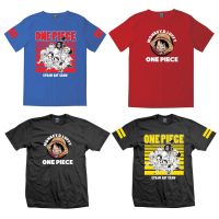 เสื้อยืดผู้ชายวัยรุ่น เสื้อยืดผู้ชายเกาหลี J.Press เสื้อยืดวันพีช ลิขสิทธิ์ One Piece คอกลมแขนสั้น พิมพ์ลาย จำนวน 1 ตัว/แพ็ค (มีให้เลือก 4 ลาย) เสื้อยืดผู้ชายเท่ๆ