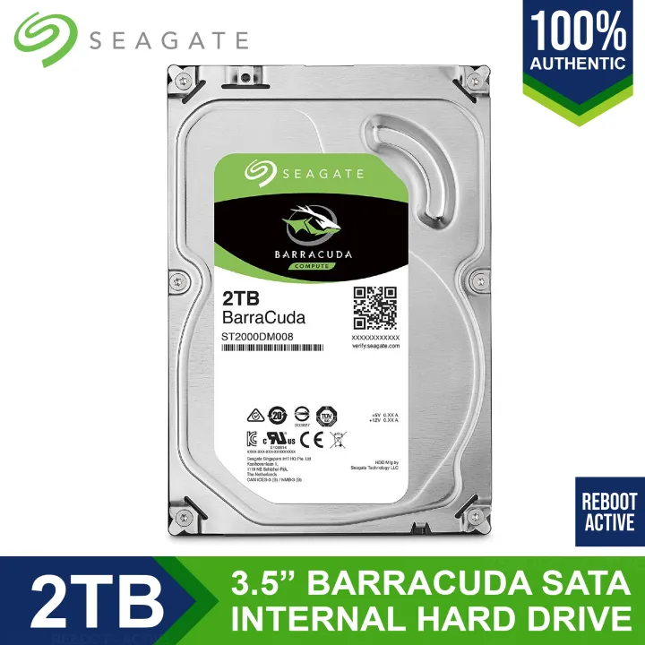 Seagate Barracuda ST2000DM008 2TB SATA Internal Hard Disk Drive 3.5 |  Lazada PH