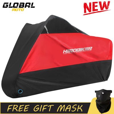 New Motorcycle Cover Outdoor Waterproof UV Sun Protector Scooter All Season Bike Motorcycle Accessories Rain Dust Proof Covers Covers