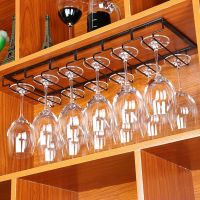 【CW】 Wine Glass Rack Hanging Holder Cup Stemware Teacup Goblet Hanger Shelf Bar Sipplies