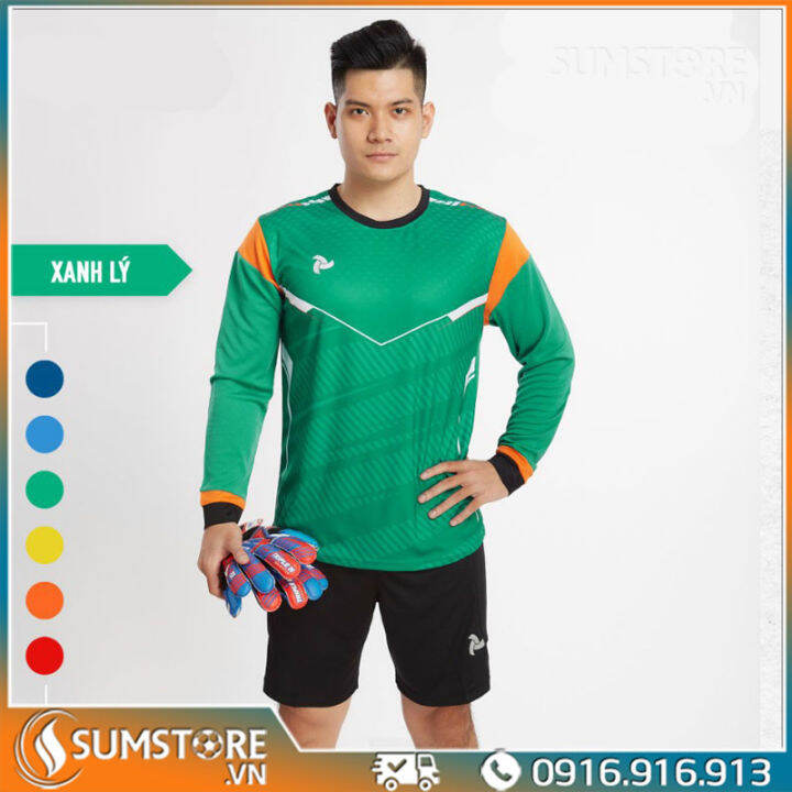 Quần Áo Đá Banh Thể Thao - Bộ Thủ Môn Buffon Xanh Rêu Cao Cấp (Có Đệm) |  Lazada.Vn
