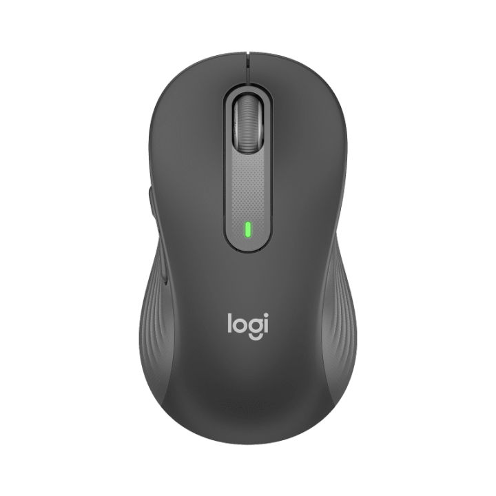 logitech-m650-signature-wireless-mouse-graphite-เม้าส์ไร้สายเสียงคลิกเบาสีดำ-ของแท้-ประกันศูนย์-1ปี