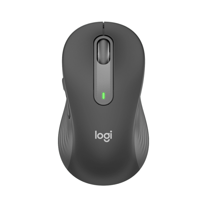 logitech-m650-signature-wireless-mouse-graphite-เมาส์ไร้สายเสียงคลิกเบา-สีดำ-ของแท้-รับประกันสินค้า-1ปี