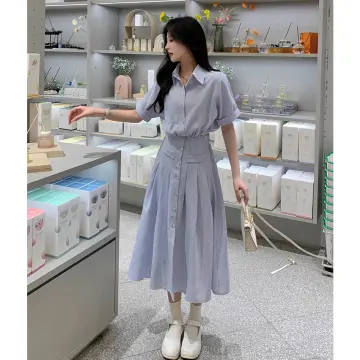áo sơ mi nữ dáng dài form rộng may logo áo sơ mi dài tay công sở sanh  chảnh  Shopee Việt Nam
