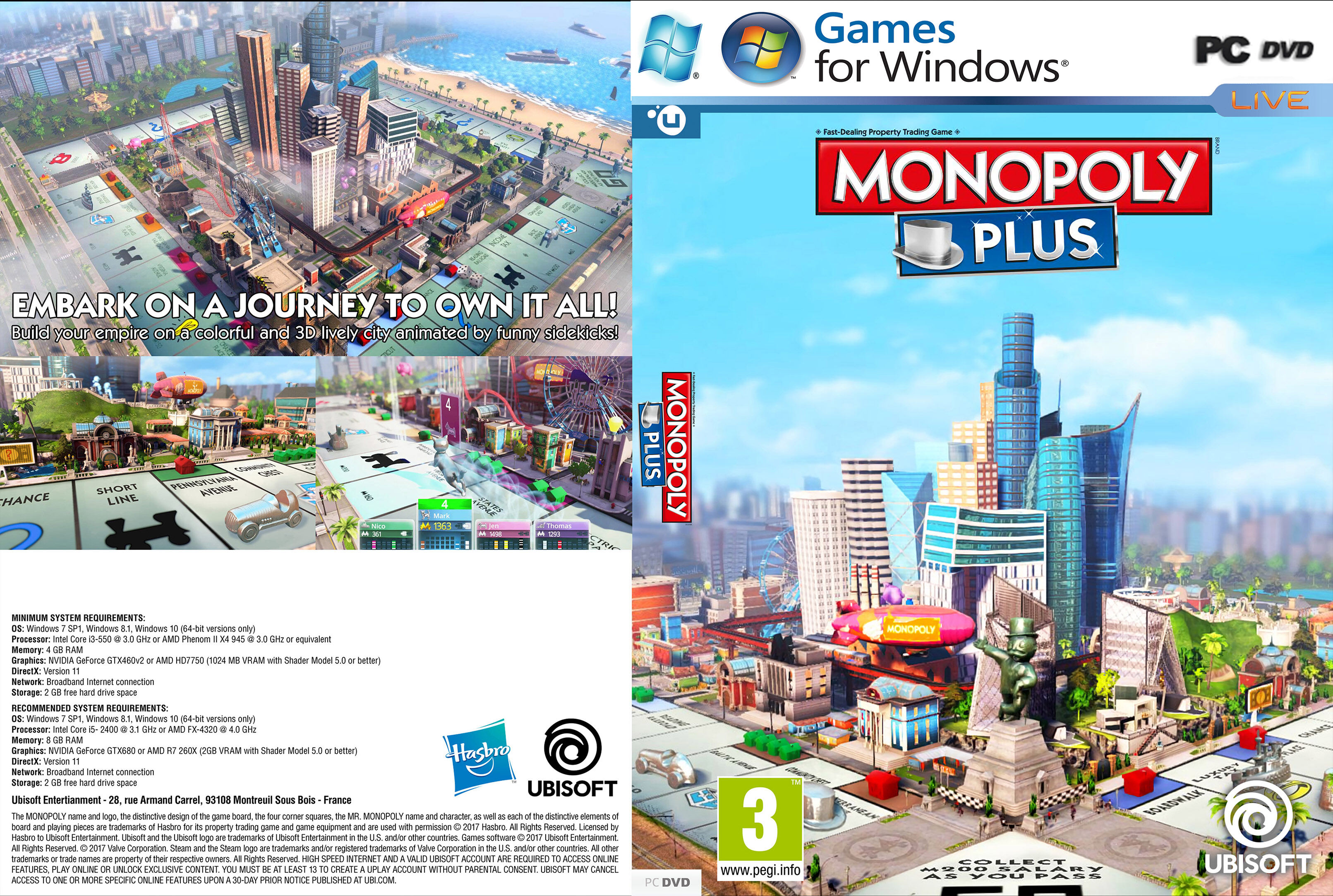 ps3 monopoly plus pc