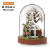 diy ทำกระท่อมแฮนด์เมด mini โมเดลประกอบบ้านโลกใบเล็กของขวัญวันเกิดสำหรับสาวๆระดับไฮเอนด์ที่สวยงาม 2023