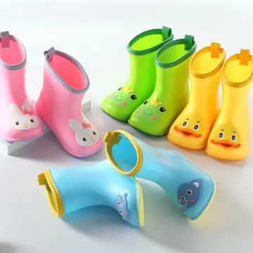 Children's place light sale up rain boots