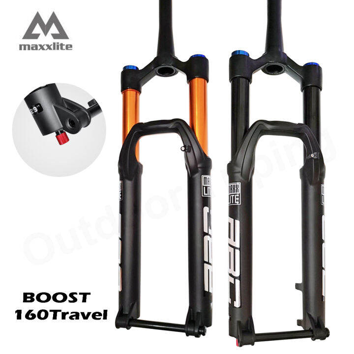 Maxxlite DH AM Down Hill Boost 15*110mm MTB Air Fork 36mm 27.5er 29er 160mm Travel Thru Axle