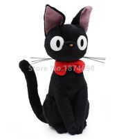 ใหม่ Kiki บริการจัดส่งสินค้าผ้ากำมะหยี่ใหญ่แมวดำ Jiji ตุ๊กตาของเล่น30Cm อะนิเมะจิบลิยัดไส้เด็กทารกเด็กของเล่นของขวัญ