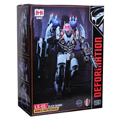 Transformation Nitro Zeus Plane Model BMB Black Mamba LS01 LS-01 TF Movie Film KO Alloy Action Figure Robot Collection Toys