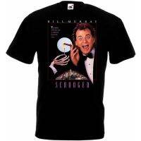 Newest Men T-Shirt Discount Fashion Popular Scrooged Tshirt Black Poster T Xs3Xl  24R2