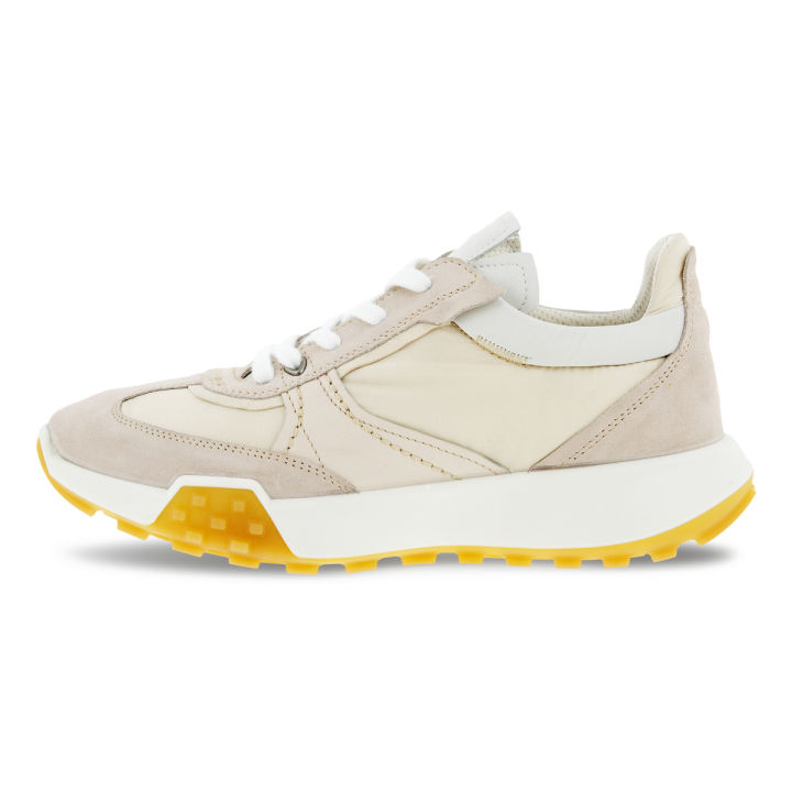 ecco-รอเท้าหนังรุ่น-retro-sneaker-w-sneaker-beige