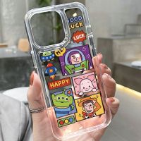 เคส เคสโทรศัพท์ ️จัดส่งทันที️เคสไอ  14 Pro max เคสไอ 11/12/13 เคสใส Buzz lightyear&amp;woddy Cute Clear Case For iP  11,12,13,14pm