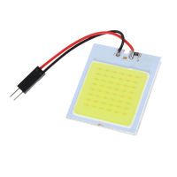 Maoliaoshi หลอดไฟ LED 48ดวง LED SMD COB T10 4W 12V แผงไฟอ่านหนังสือรถบรรทุกภายในรถ LED สว่างสำหรับรถยนต์ไฟ LED ทำงานอัตโนมัติ