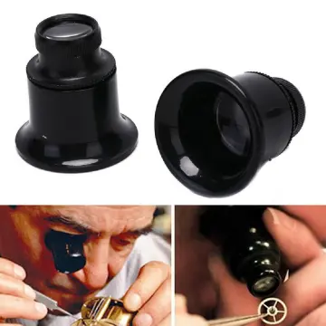 3X 5X 10X 15X 20X Jewelers Watch Magnifier Tool Eye Loupe Loop