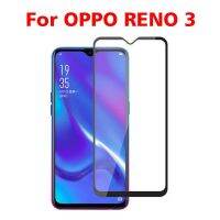 กระจกนิรภัยสำหรับคลุมทั้งหมด OPPO Reno 3ปกป้องหน้าจอ9H ฟิล์มป้องกันรอยการระเบิดสำหรับ OPPO Reno 3ป้องกันหน้าจอกระจกปกป้องหน้าจอ S