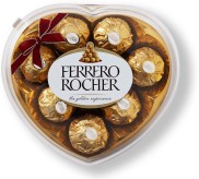 Siêu thị WinMart - Sô cô la Ferrero Rocher hộp trái tim 100g