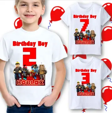 Girls Roblox T-Shirt for Kids, Game Cartoon Print Shirt [5-12 Years Old]