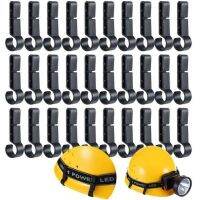 【YD】 10PCS/Set Headlight Helmet Clip Non-slip Plastic To Install Fixing Accessories