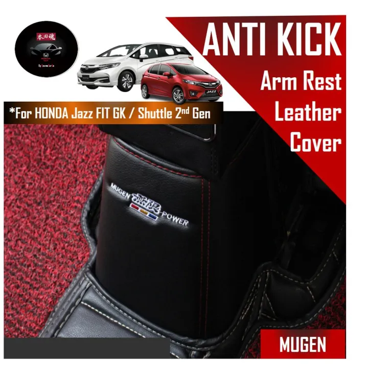 Honda Jazz FIT GK GK3 GK5 Shuttle MUGEN Anti KICK Arm Rest Box