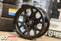 ล้อแม็กใหม่ - D7 - ขอบ16 นิสัน นาวาร่า - สีดำล้วน - งาน 75WHEEL (16 x 6รู139) - หน้ากว้าง 8.5 x 8.5 ET0 - ส่งฟรี Kerry Express - รบกวนสอบถามทางแชทก่อนคลิกสั่ง